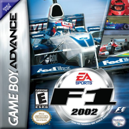F1 2002 box art for GameBoy Advance